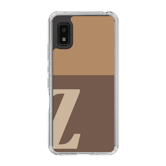 Slim Protection Case［ Original - initial two tone - Z brown ］