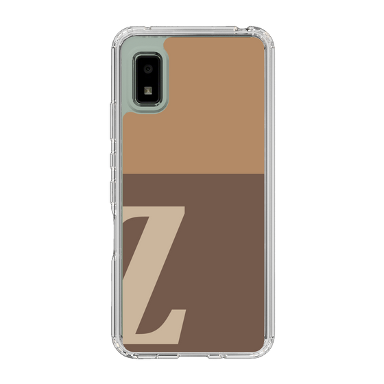 Slim Protection Case［ Original - initial two tone - Z brown ］