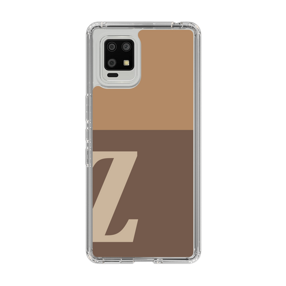Slim Protection Case［ Original - initial two tone - Z brown ］