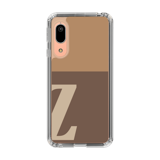 Slim Protection Case［ Original - initial two tone - Z brown ］