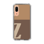 Slim Protection Case［ Original - initial two tone - Z brown ］