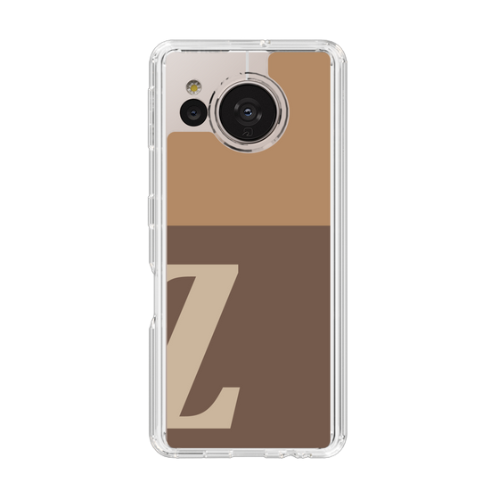 Slim Protection Case［ Original - initial two tone - Z brown ］