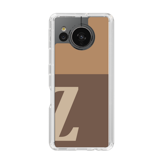 Slim Protection Case［ Original - initial two tone - Z brown ］