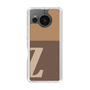 Slim Protection Case［ Original - initial two tone - Z brown ］