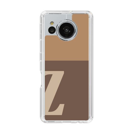 Slim Protection Case［ Original - initial two tone - Z brown ］