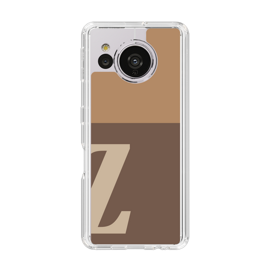 Slim Protection Case［ Original - initial two tone - Z brown ］