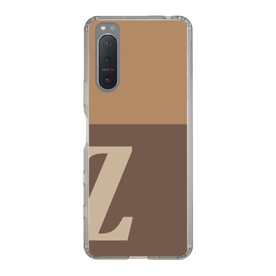 Slim Protection Case［ Original - initial two tone - Z brown ］