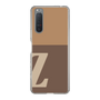Slim Protection Case［ Original - initial two tone - Z brown ］