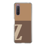 Slim Protection Case［ Original - initial two tone - Z brown ］