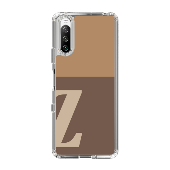 Slim Protection Case［ Original - initial two tone - Z brown ］