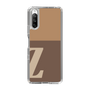Slim Protection Case［ Original - initial two tone - Z brown ］