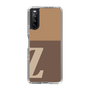 Slim Protection Case［ Original - initial two tone - Z brown ］