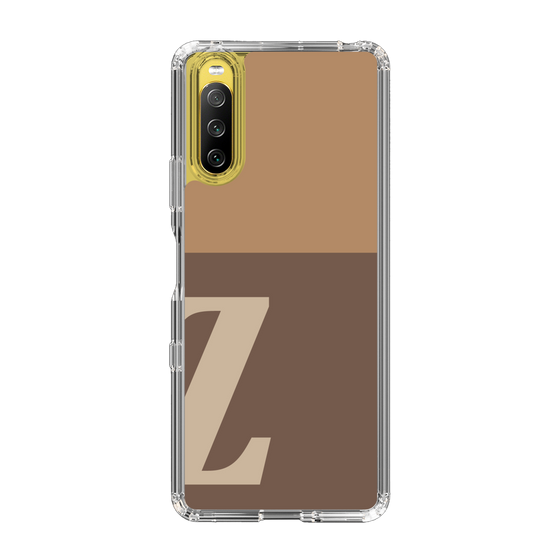 Slim Protection Case［ Original - initial two tone - Z brown ］