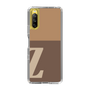 Slim Protection Case［ Original - initial two tone - Z brown ］