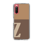 Slim Protection Case［ Original - initial two tone - Z brown ］