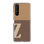 Slim Protection Case［ Original - initial two tone - Z brown ］