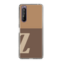 Slim Protection Case［ Original - initial two tone - Z brown ］
