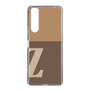 Slim Protection Case［ Original - initial two tone - Z brown ］