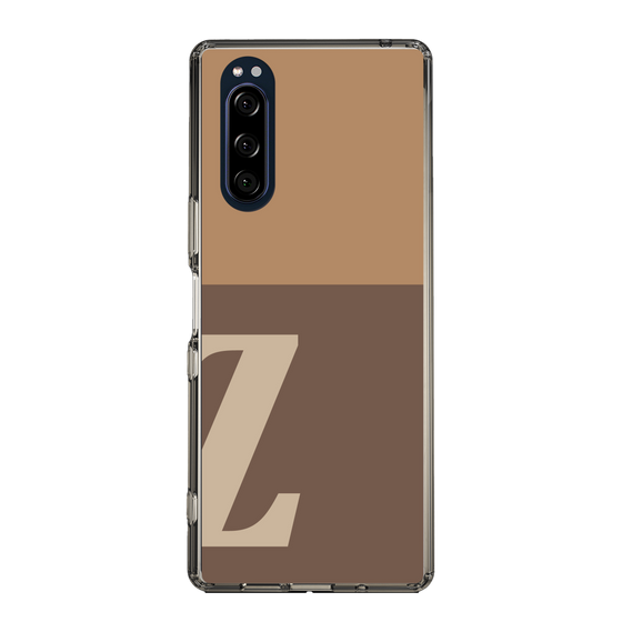 Slim Protection Case［ Original - initial two tone - Z brown ］