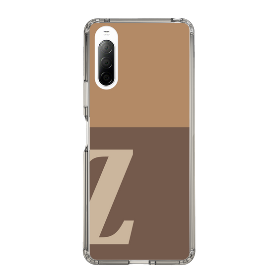 Slim Protection Case［ Original - initial two tone - Z brown ］