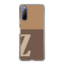 Slim Protection Case［ Original - initial two tone - Z brown ］