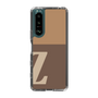 Slim Protection Case［ Original - initial two tone - Z brown ］