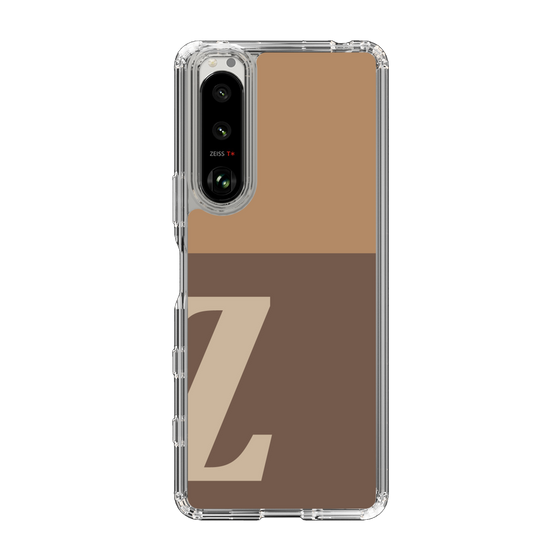 Slim Protection Case［ Original - initial two tone - Z brown ］