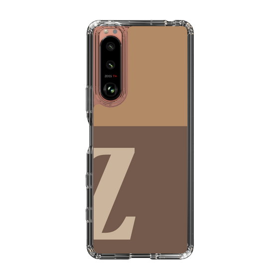 Slim Protection Case［ Original - initial two tone - Z brown ］