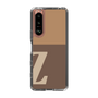 Slim Protection Case［ Original - initial two tone - Z brown ］