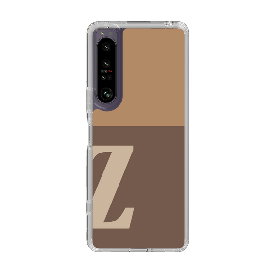 Slim Protection Case［ Original - initial two tone - Z brown ］