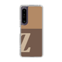 Slim Protection Case［ Original - initial two tone - Z brown ］