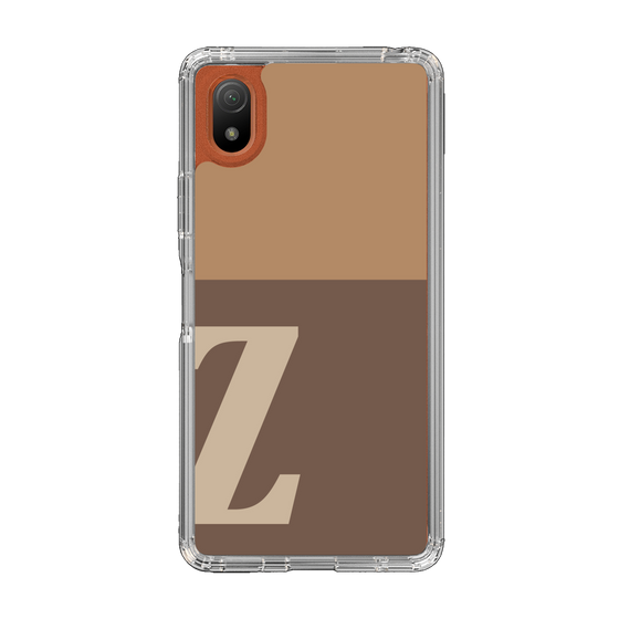 Slim Protection Case［ Original - initial two tone - Z brown ］