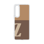 Slim Protection Case［ Original - initial two tone - Z brown ］