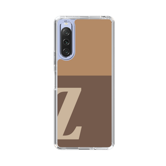 Slim Protection Case［ Original - initial two tone - Z brown ］