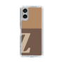 Slim Protection Case［ Original - initial two tone - Z brown ］