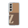 Slim Protection Case［ Original - initial two tone - Z brown ］
