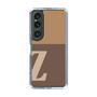 Slim Protection Case［ Original - initial two tone - Z brown ］