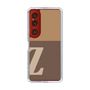 Slim Protection Case［ Original - initial two tone - Z brown ］