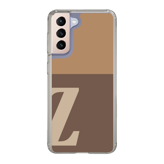 Slim Protection Case［ Original - initial two tone - Z brown ］