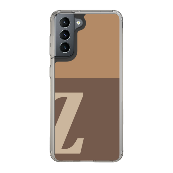 Slim Protection Case［ Original - initial two tone - Z brown ］