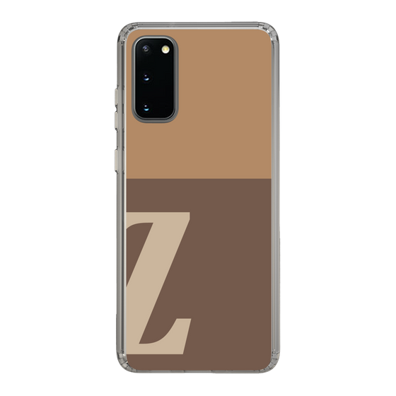 Slim Protection Case［ Original - initial two tone - Z brown ］
