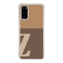 Slim Protection Case［ Original - initial two tone - Z brown ］
