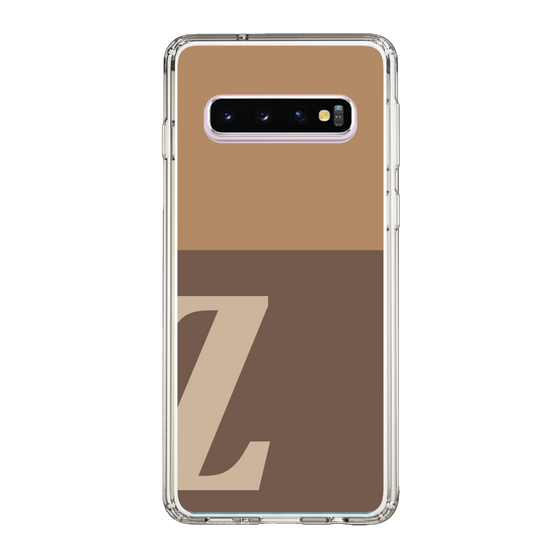 Slim Protection Case［ Original - initial two tone - Z brown ］