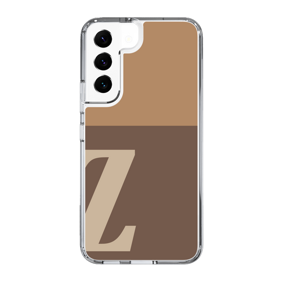 Slim Protection Case［ Original - initial two tone - Z brown ］