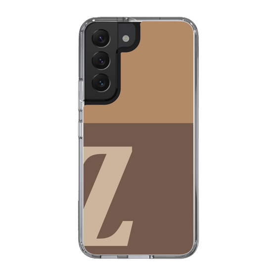 Slim Protection Case［ Original - initial two tone - Z brown ］