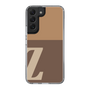 Slim Protection Case［ Original - initial two tone - Z brown ］