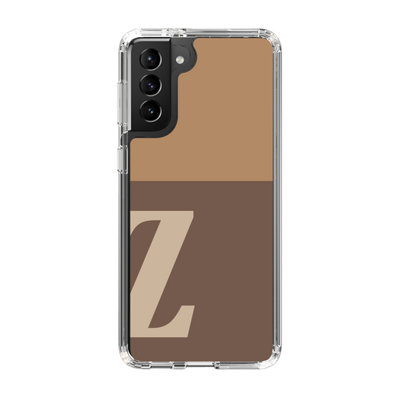 Slim Protection Case［ Original - initial two tone - Z brown ］