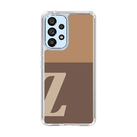 Slim Protection Case［ Original - initial two tone - Z brown ］