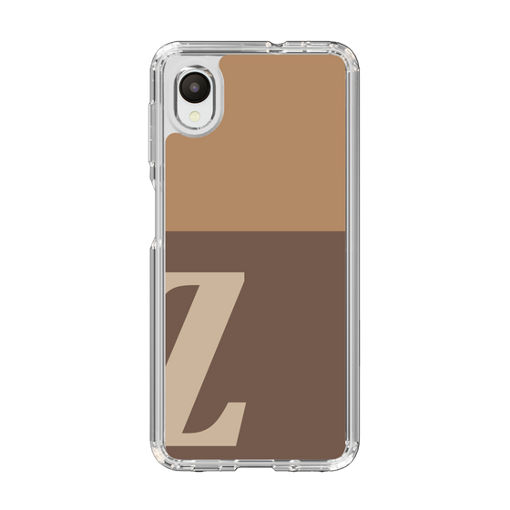 Slim Protection Case［ Original - initial two tone - Z brown ］