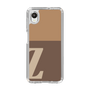 Slim Protection Case［ Original - initial two tone - Z brown ］